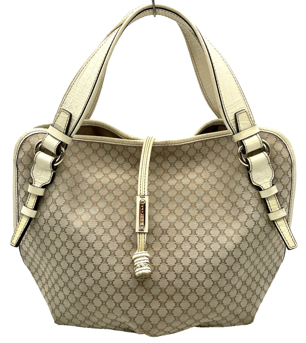 Auth Celine Macadam Bittersweet Canvas #194253C12 - Picture 2 of 16